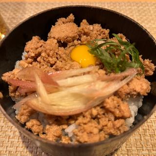 鶏そぼろ丼(YAKITORI 田崎 恵比寿)