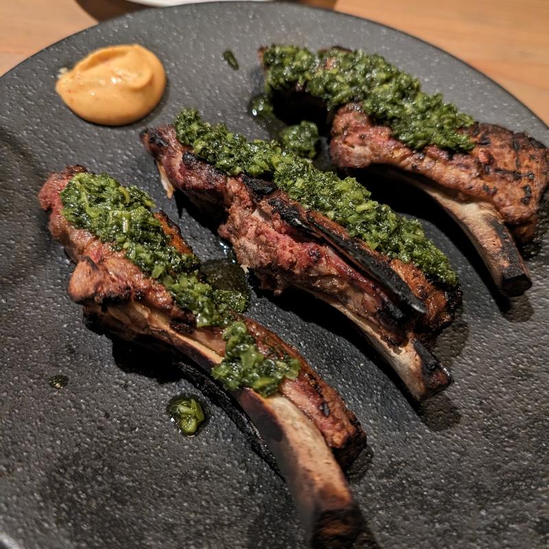 薪焼 バックリブ（1本）(スペインバル グラシア （Gracia）)