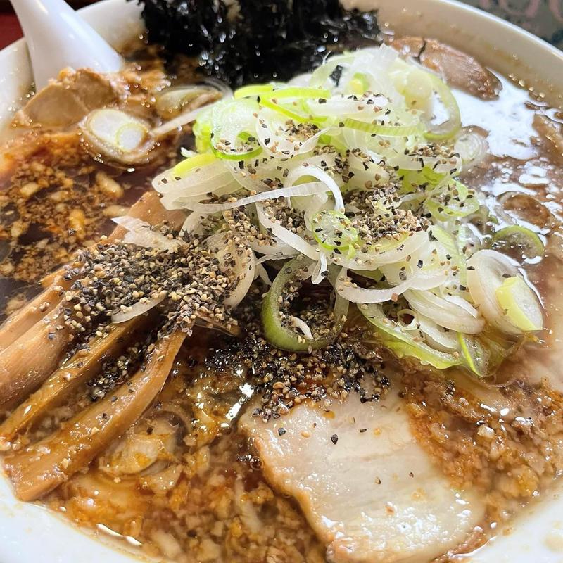 宮内ブラックチャーシュー(らーめん処 潤 宮内店)