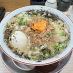 トロ肉と鮑の塩そば(ラーメン専科 竹末食堂)