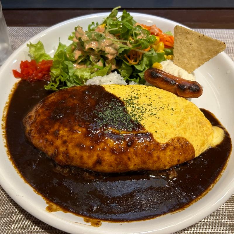 チーズオムレツカレー(ska cafe)