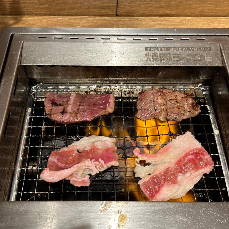 バラカルビ、ミスジ(焼肉ライク 秋葉原中央通り店)