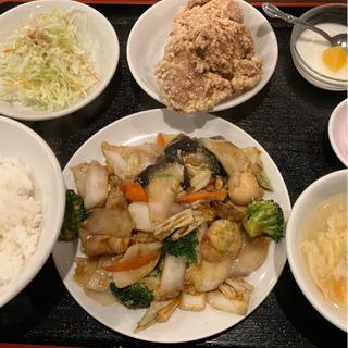 八宝菜定食(台湾料理福亭)
