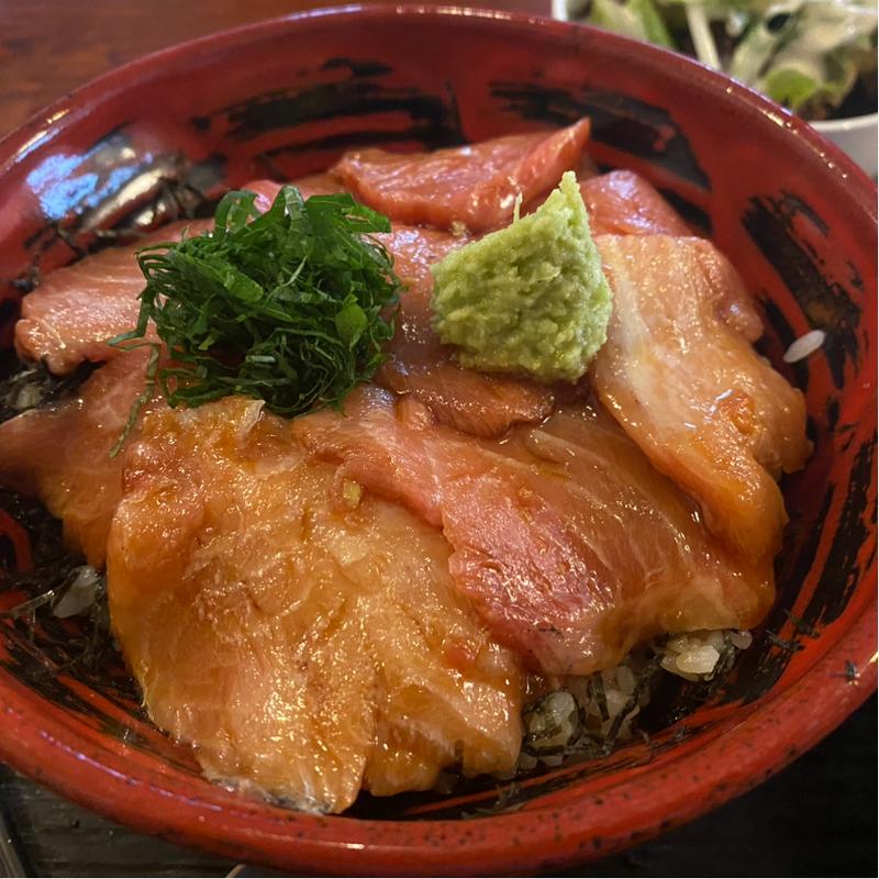 まぐろ漬け丼(鳳翠)
