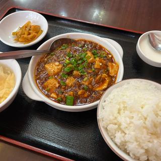 本格マーボー豆腐定食(四川食府)