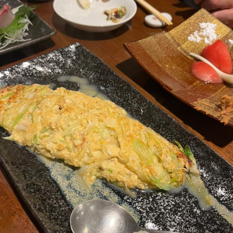 和風 葱オムレツ(孝基亭 )