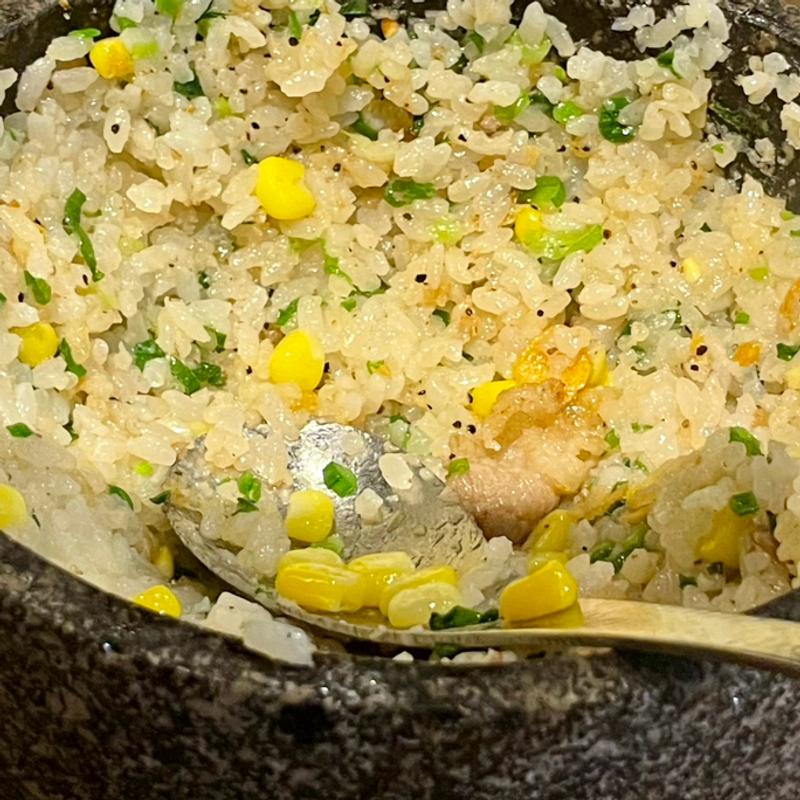 石焼ガーリックライス(焼肉の和民 王子店)