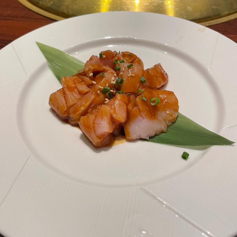 厚切り味噌ミノ(焼肉 龍華園)