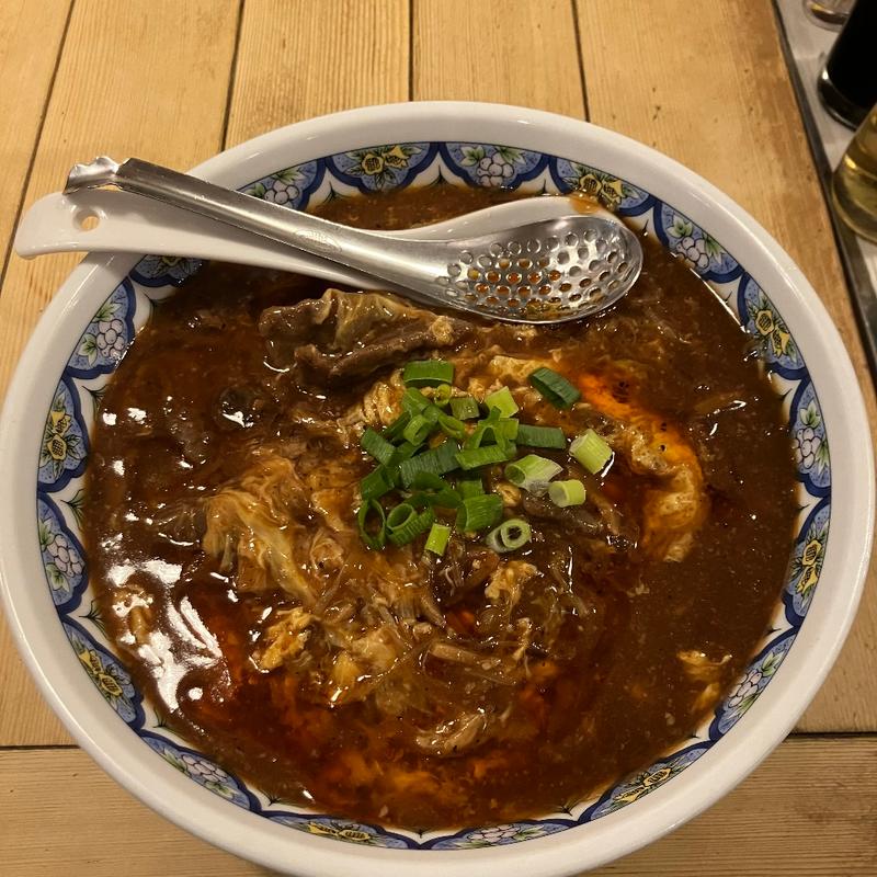 プレミアムスーラータンメン(揚州商人 稲毛海岸店)