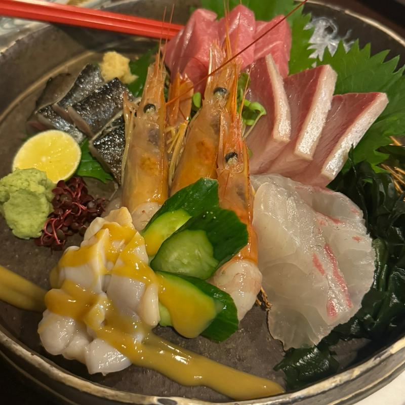 お造り盛り合わせ(道頓堀 酒処 喜多蔵)