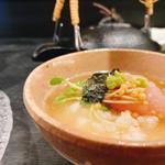 鯛胡麻のお茶漬けセット(くずし割烹 しま正)