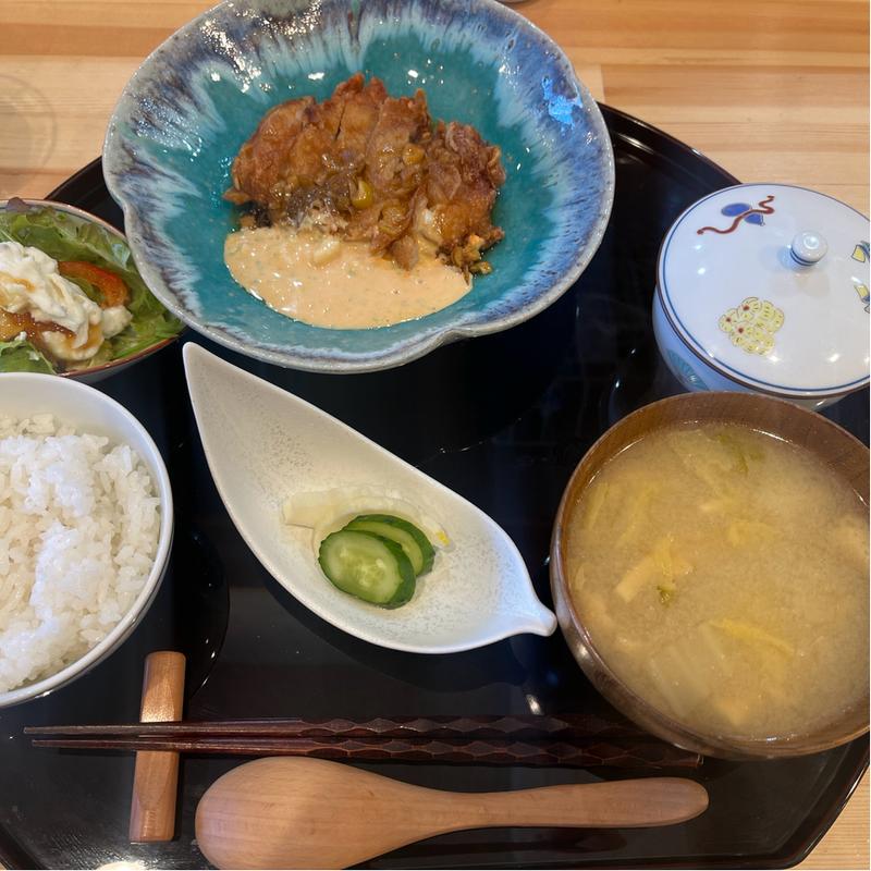 鶏南蛮定食(おりょうりやさん ゆたか)