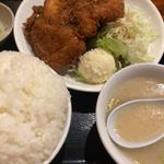 チキンかつ定食3枚