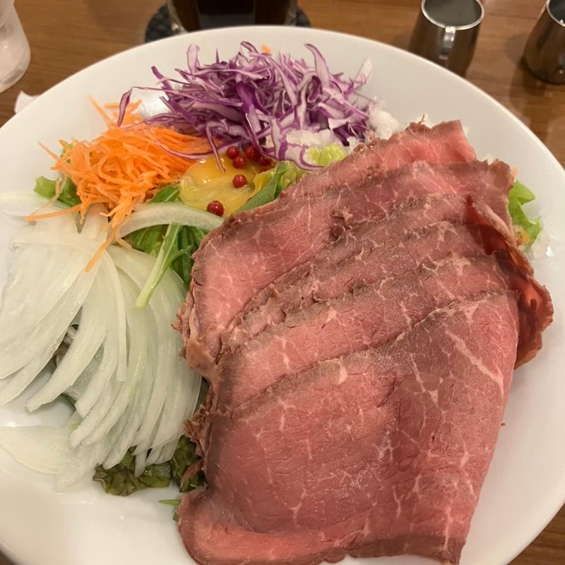 ローストビーフライスボウル(UCCカフェプラザ 札幌オーロラタウン店)