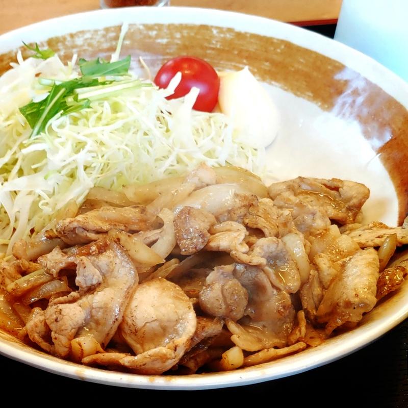 豚の生姜焼き(山田うどん食堂 新栄町店)