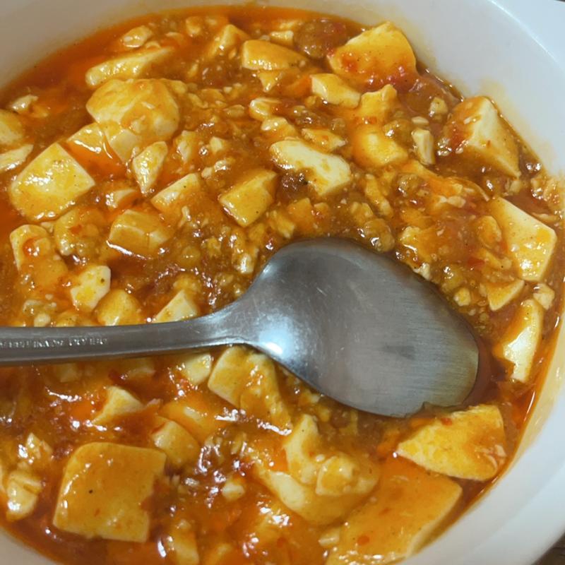 麻婆豆腐(中国料理 泰山)