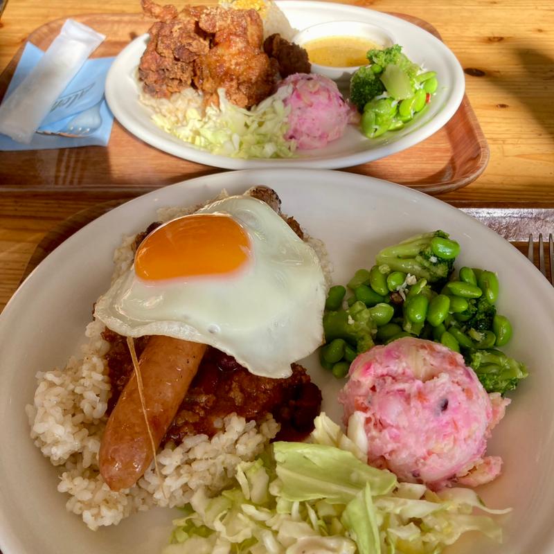 チリビーンズソーセージプレート　(パシフィックドライブイン)