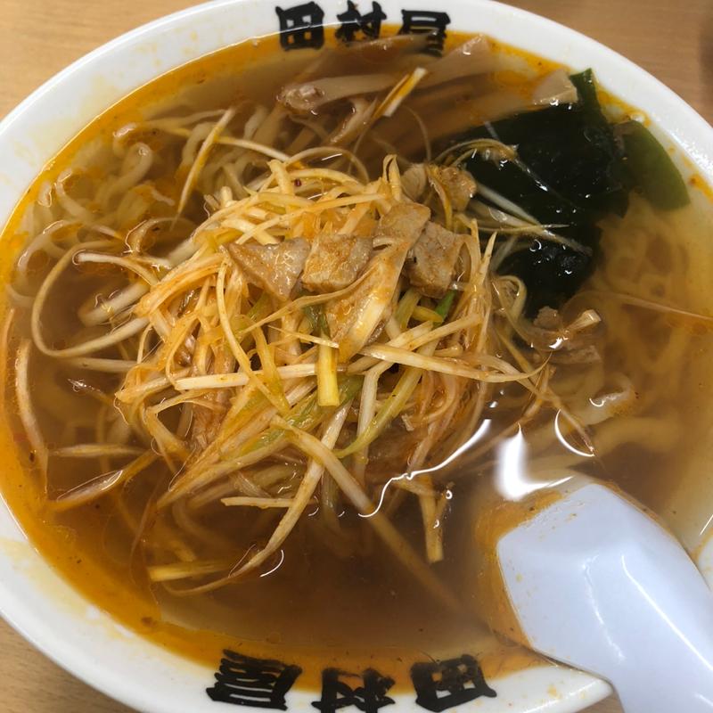赤ネギラーメン(田村屋)