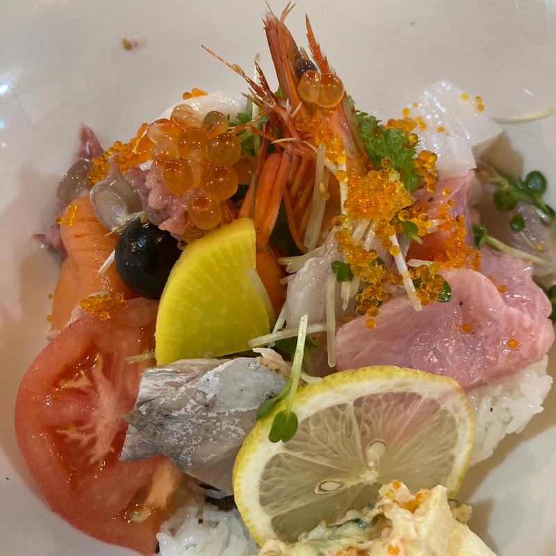 海鮮丼(鮨 海鮮 あつ賀)
