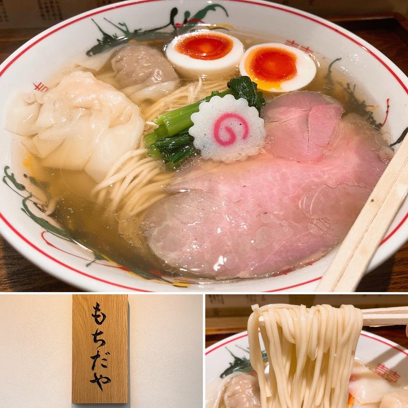 ちょっとずつ白だしラーメン(もちだや)