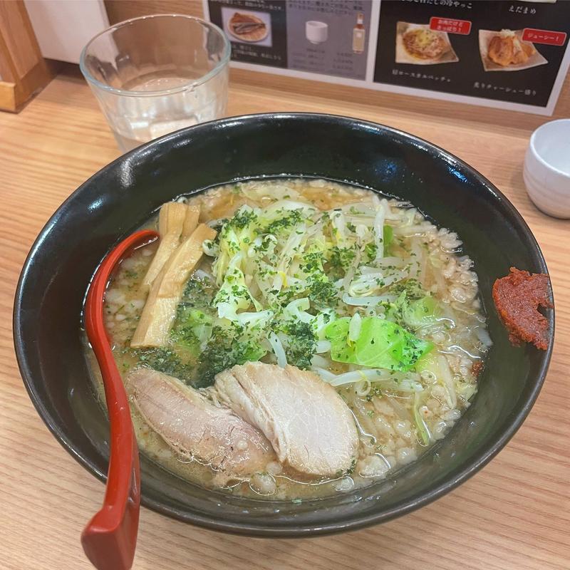 焼きあご味噌らー麺(焼きあご塩らー麺たかはし北千住店)