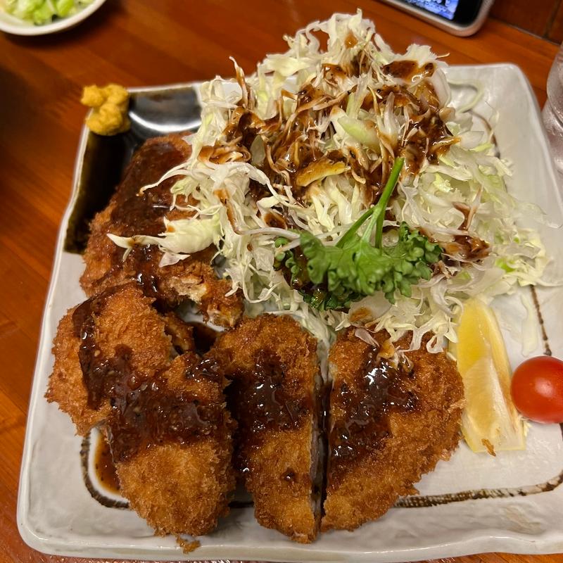 ヒレかつ定食(はせ川)