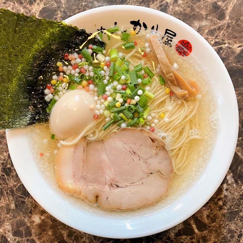 味玉しおら〜めん(自家製麺 ら～めん かり屋)