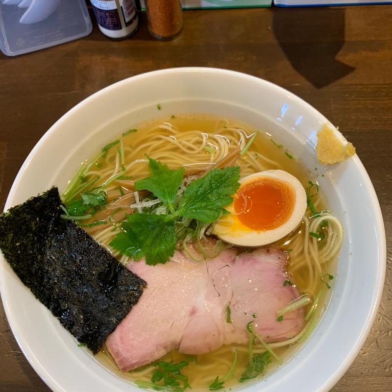 ゆず塩ラーメン(ラーメン ますだや)