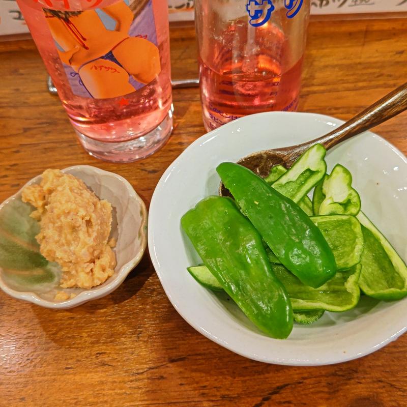 肉みそPマン(立ち飲み酒場 もっと)