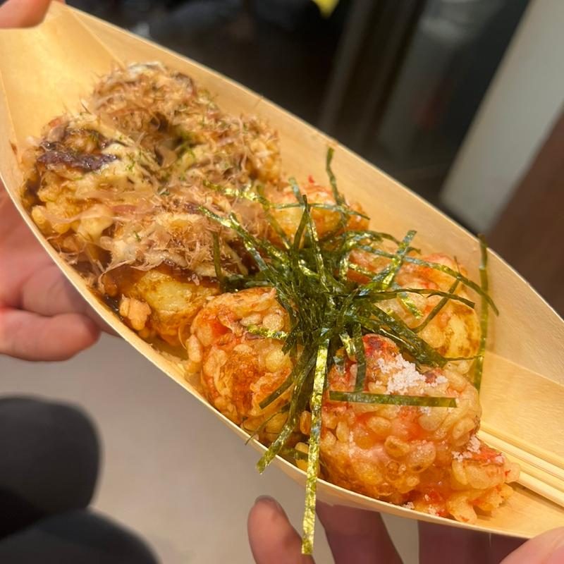 たこ焼き(たこ焼き 十八番 道頓堀店)