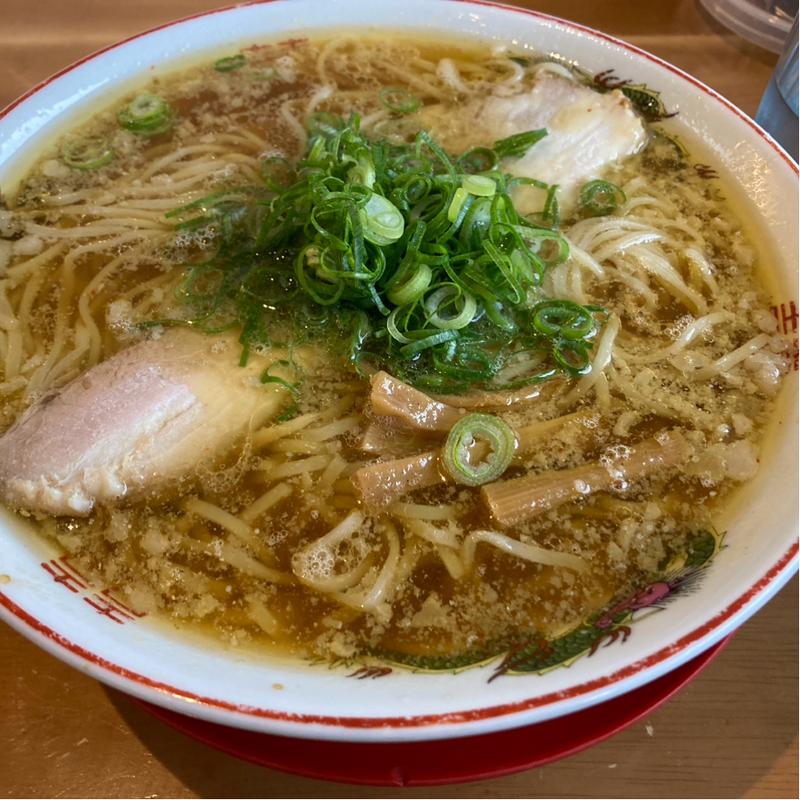 こくウマ醤油大盛り(麺屋航)