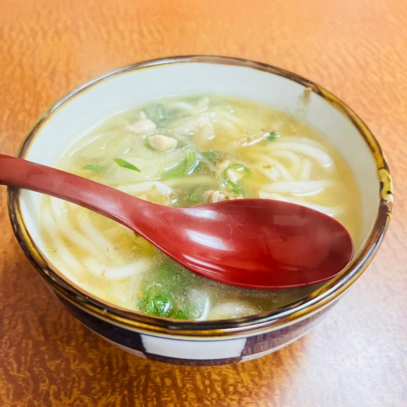 かしわうどん(一富士食堂 )