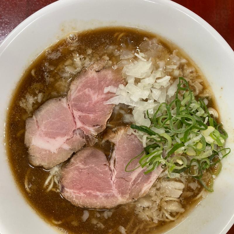背脂煮干しラーメン(麺屋 結)