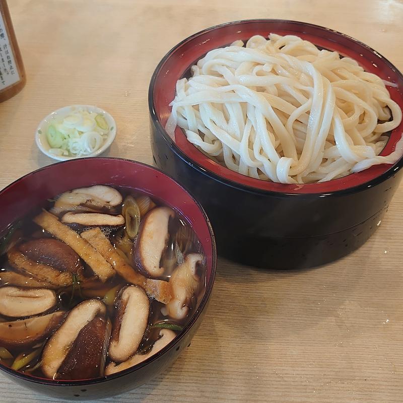 1kgうどん(きのこ汁)＋具増し(きのこ)(元祖田舎っぺ 加須店)