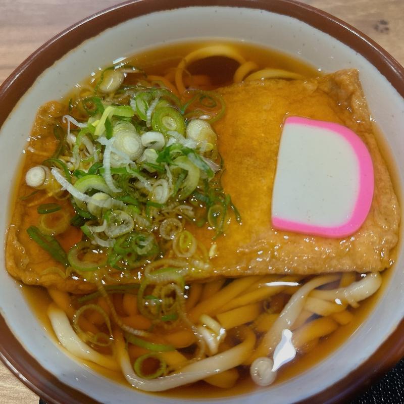 きつねうどん(麦さと屋)