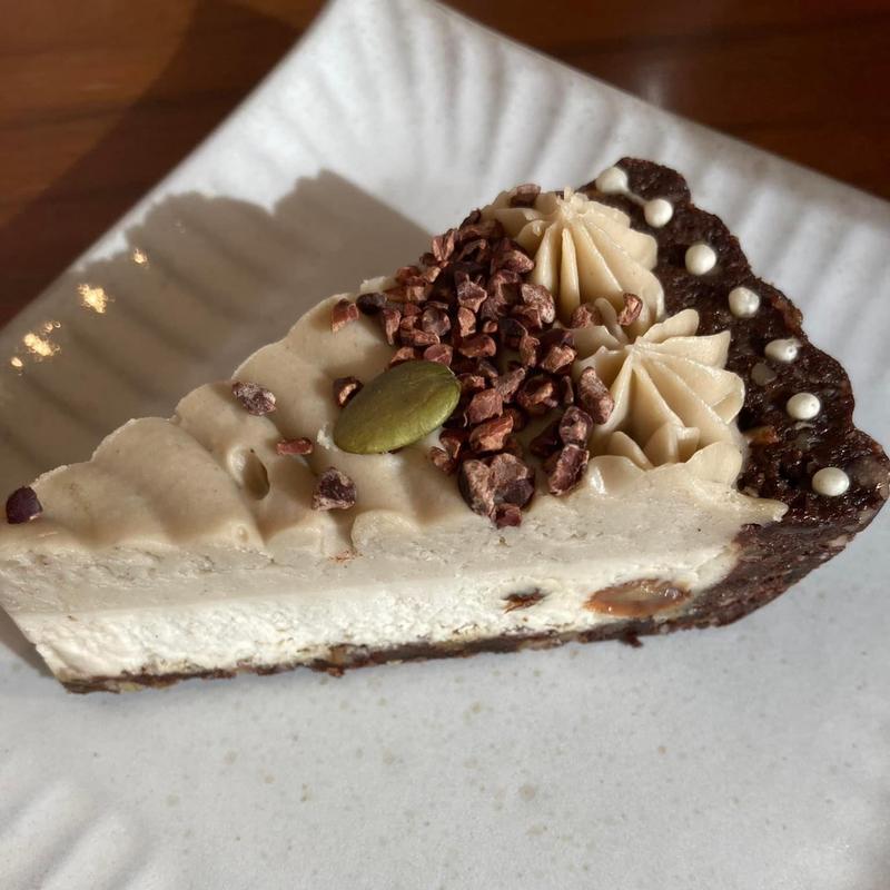 栗とラムレーズンのタルト(はすのかカフェ)