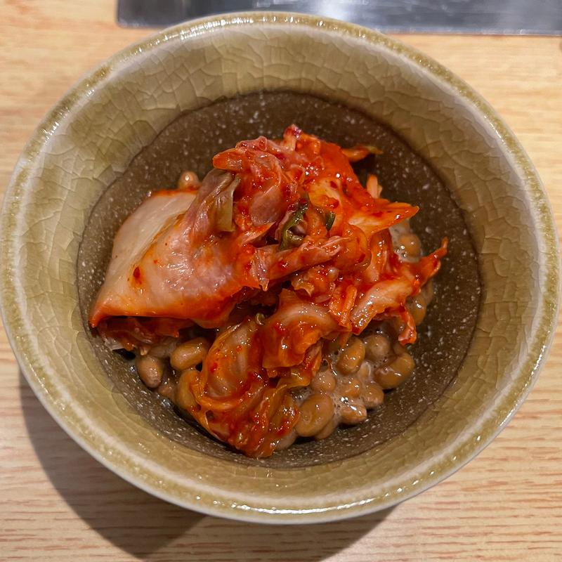 納豆キムチ(もんじゃ宝島)