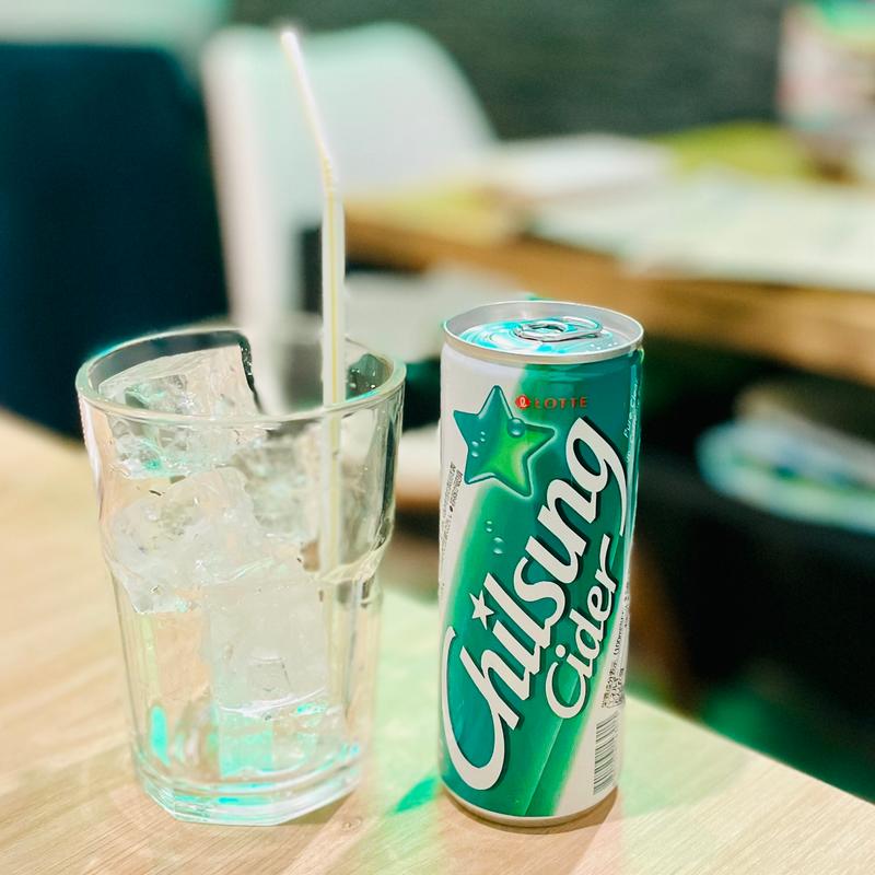 七星サイダー(サムギョプサルと韓国料理 TUTUMU38 吉祥寺店)