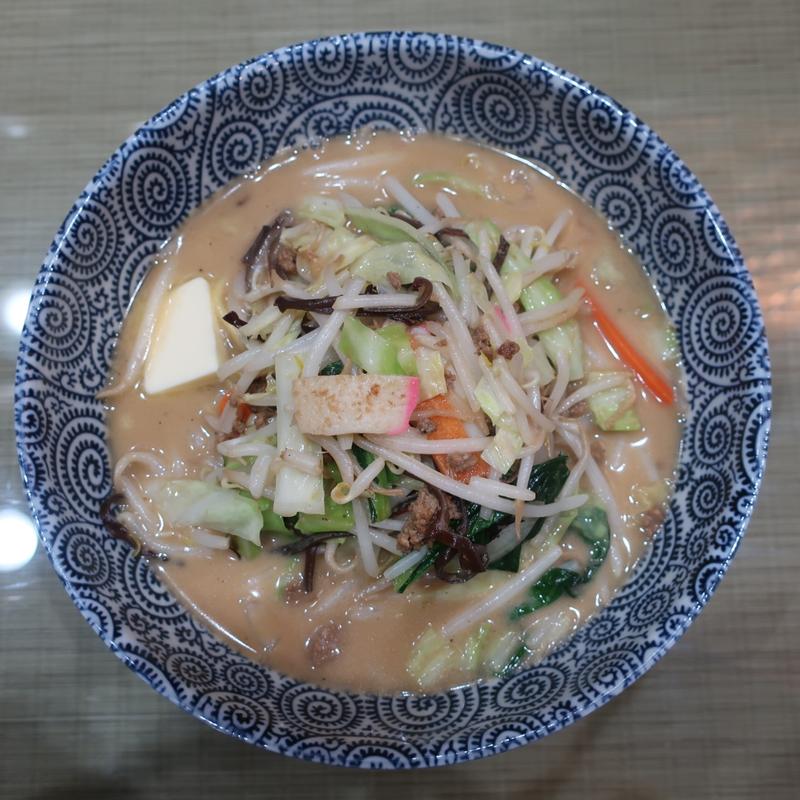 コク味噌ちゃんぽん(バタートッピング)(東京味噌ちゃんぽん 田町三田店)