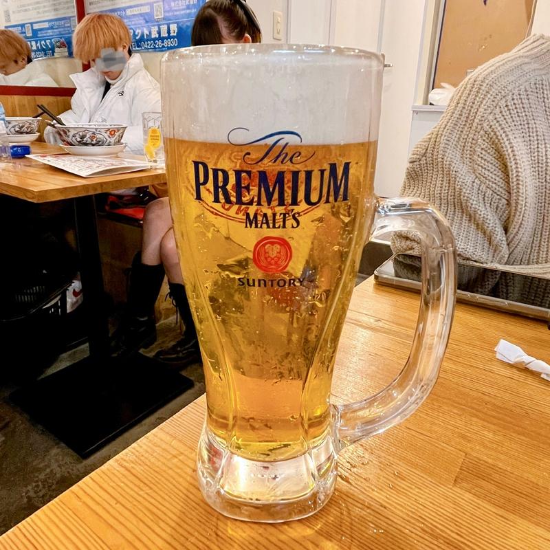 ザ・プレミアムモルツ中生(ビーフキッチンスタンド)