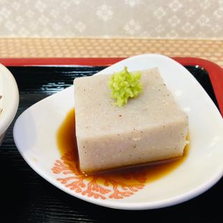 蕎麦豆腐_お蕎麦の定食