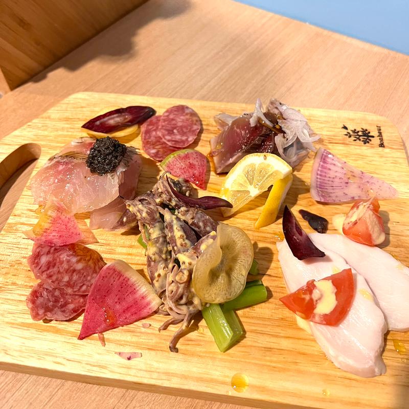 前菜盛り合わせ(地球屋)