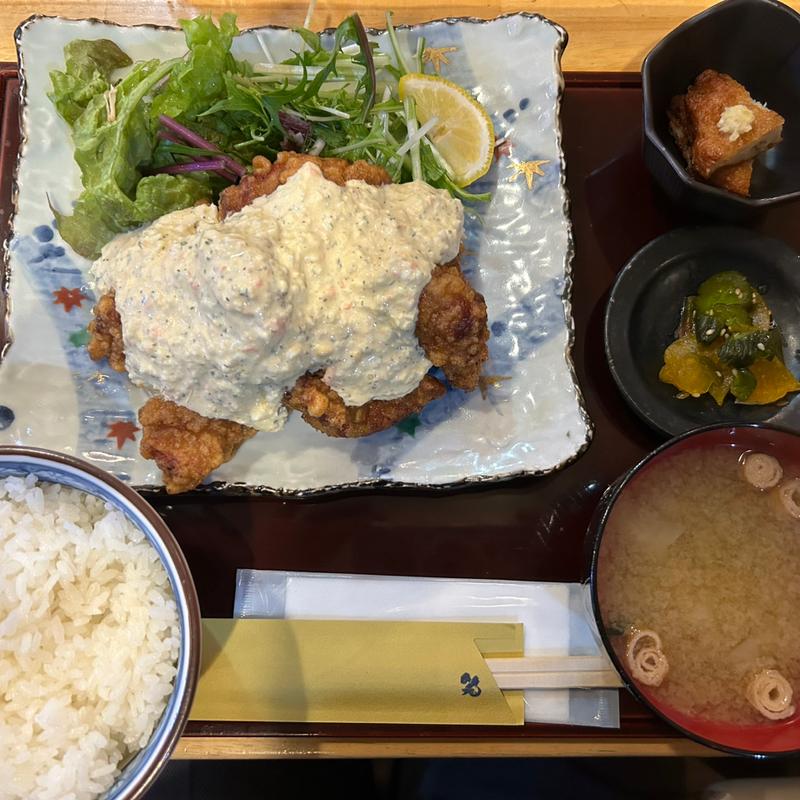 チキン南蛮定食(旬楽処　笑 （ニコ）)