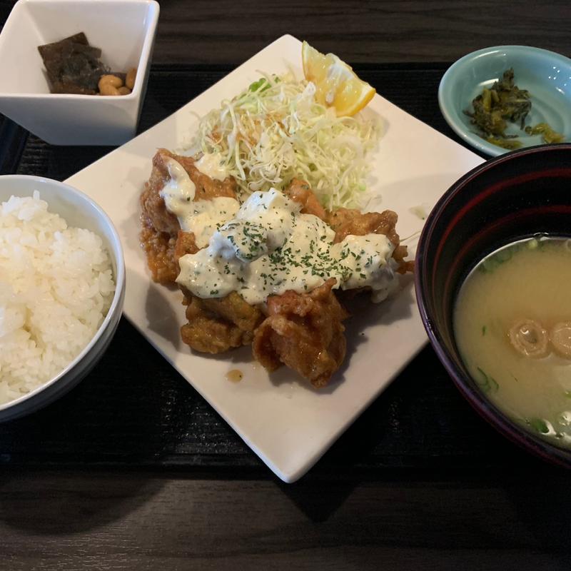 チキン南蛮定食(あんざ 天神今泉店)