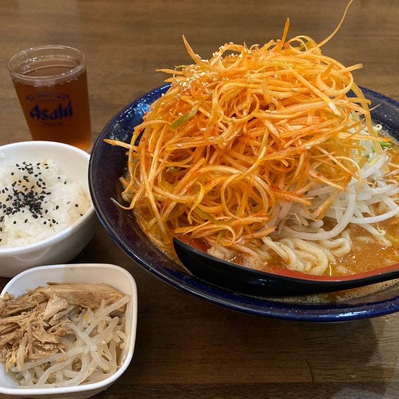 ネギみそラーメン(ふうふう亭)