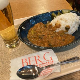 五穀米と十種野菜のカレー ビール付き(ビア&カフェ BERG（ベルク）)