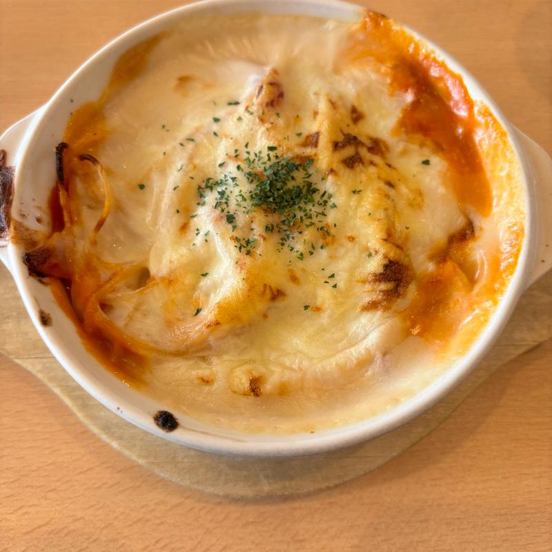 ナポリ風スパゲッティグラタン(洋麺亭 太田店)