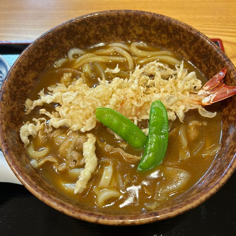 カレーうどん(そば処くらた)