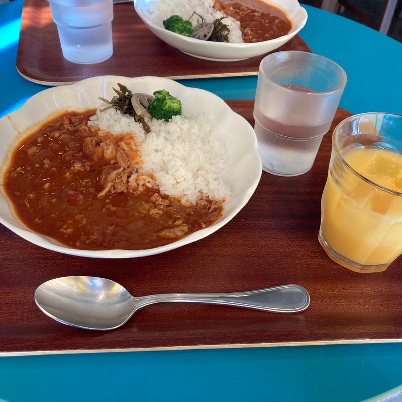 トマトと国産豚の赤味噌ハヤシ(六都なおきち)