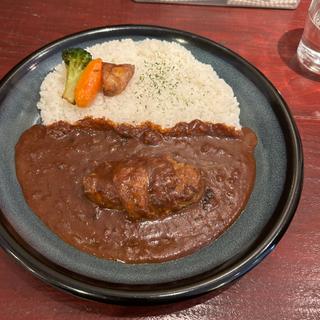 あべ鶏の煮込みチキンスパイスカレー(E-itou Curry)
